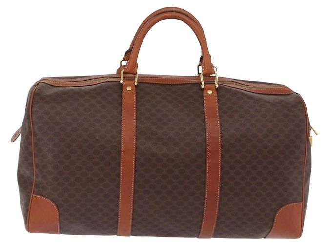 Céline Celine Vintage Duffle Macadam Coated Canvas Large - vista 2