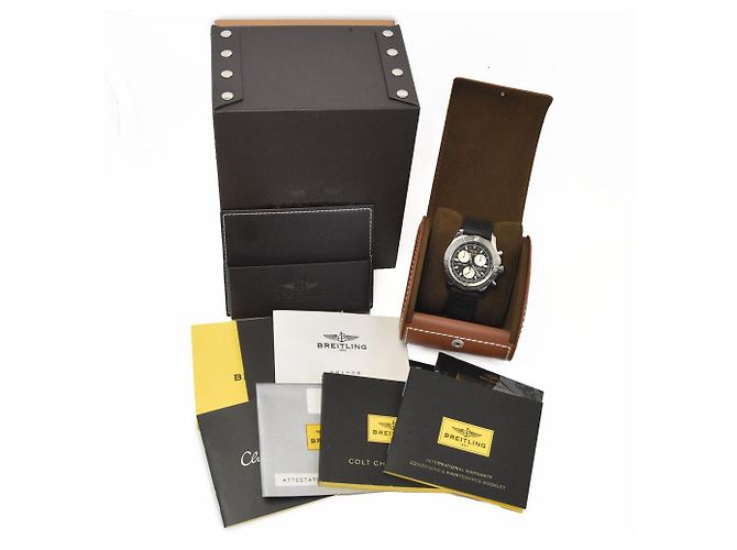 Breitling Colt Chronograph Quartz Stainless Steel 38 - vista 7