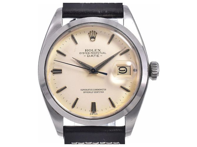 Rolex Oyster Perpetual Date Automatic Stainless Steel 34 - vista 2