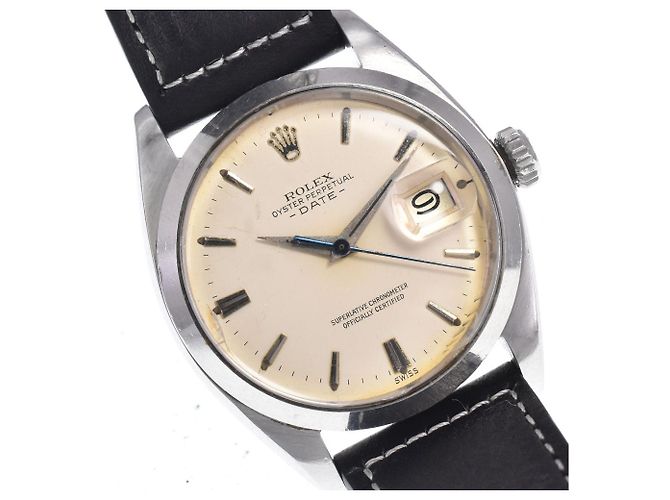 Rolex Oyster Perpetual Date Automatic Stainless Steel 34 - vista 7