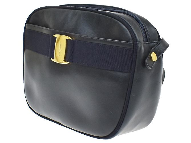 Salvatore Ferragamo Vara Bow Camera Leather - Ansicht 3
