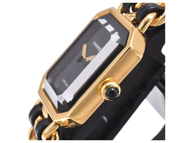 Première Chanel Premiere Rock Quartz Metallo Placcato e Pelle 20 - vista 3
