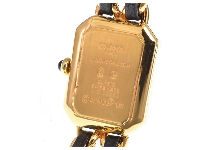 Première Chanel Premiere Rock Quartz Metallo Placcato e Pelle 20 - vista 5