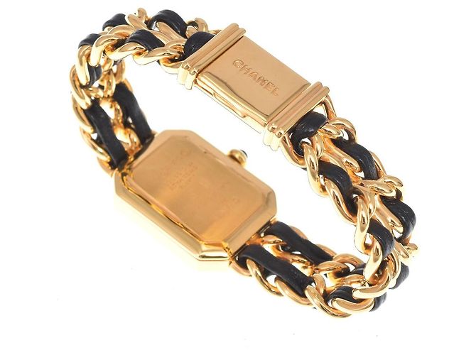 Première Chanel Premiere Rock Quartz Metallo Placcato e Pelle 20 - vista 6