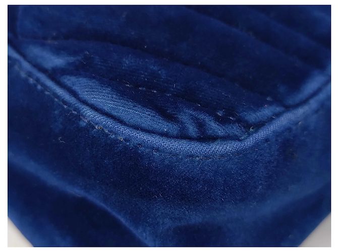 Gucci GG Marmont Matelassé Velvet Medium - vista 6