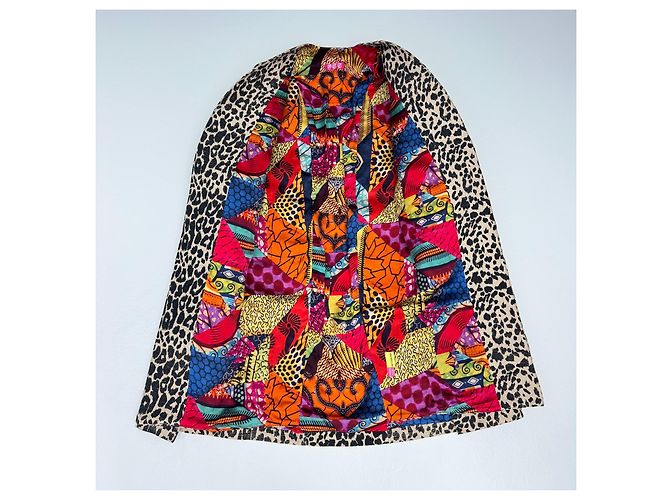 Autre Marque OTT Dubai Cape mit Leopardenprint - Ansicht 5