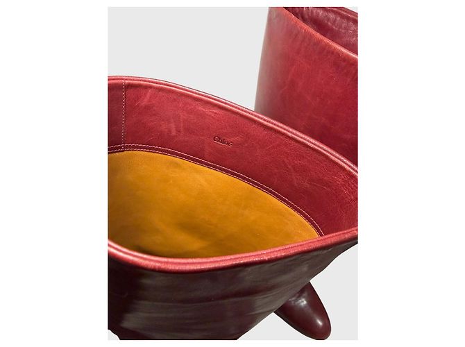 Botas Chloé bordeaux T.38 - vista 10
