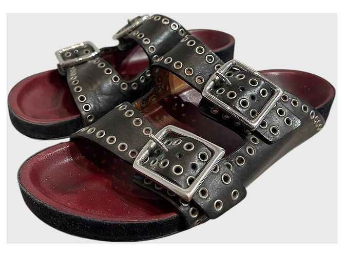 Sandali Isabel Marant neri T.35 - vista 4
