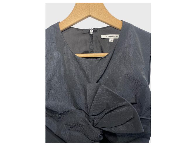 Carven Kleid schwarz T.36 - Ansicht 2