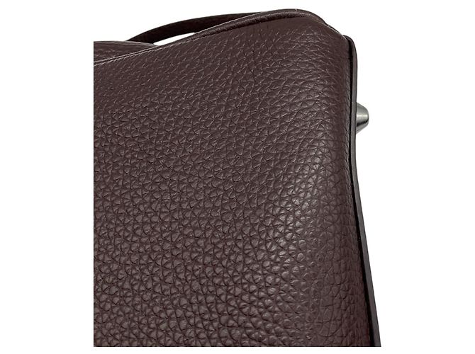 Borsa Carryall Maude in pelle Caviar Espresso Staud - vista 11