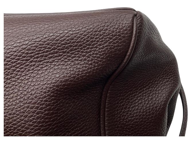 Borsa Carryall Maude in pelle Caviar Espresso Staud - vista 13
