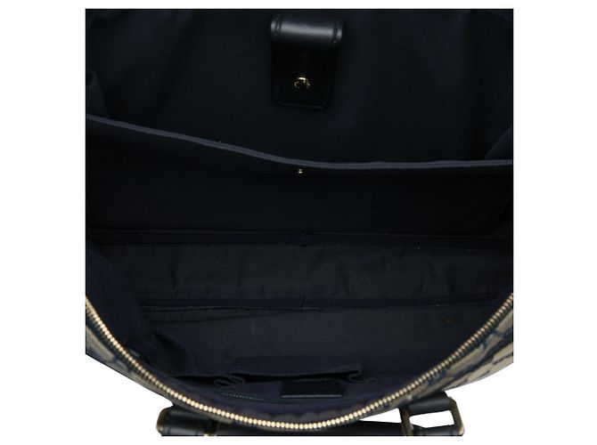 Borsa da lavoro Gucci GG Canvas Web Beige - vista 4