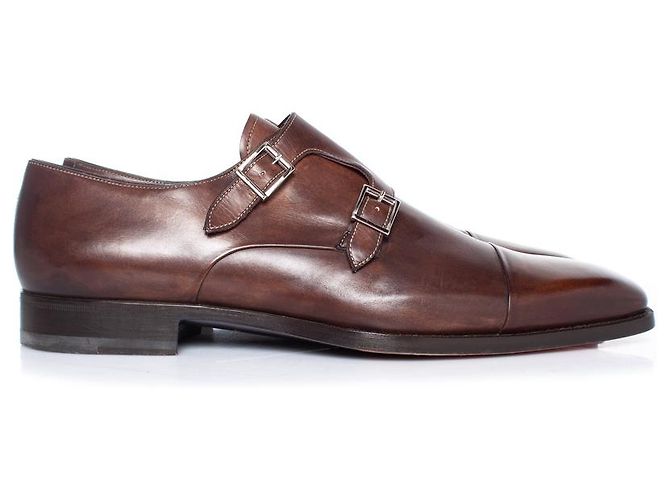 Santoni, Scarpa double monk strap - vista 4