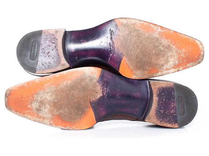 Santoni, Scarpa double monk strap - vista 8