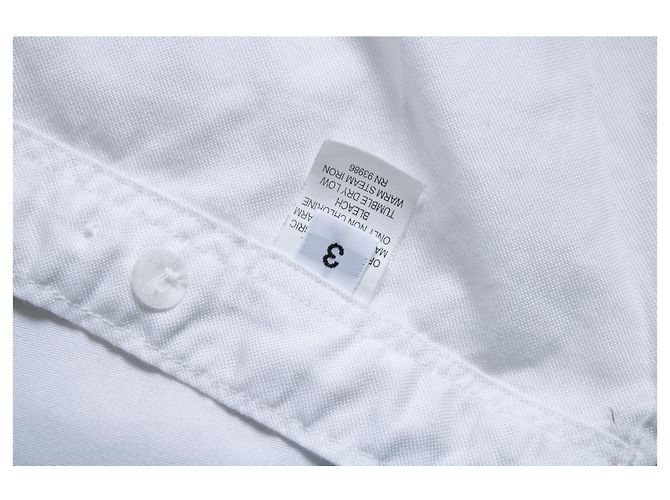 Thom Browne, Camicia bianca con taschino sul petto - vista 9
