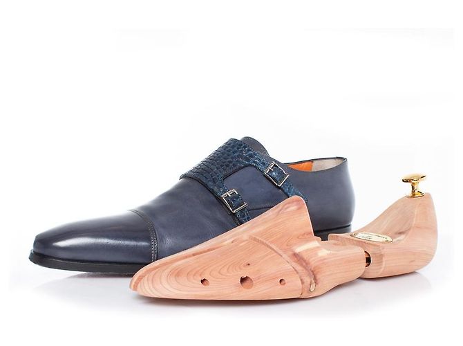 Santoni, scarpe double monk strap - vista 9
