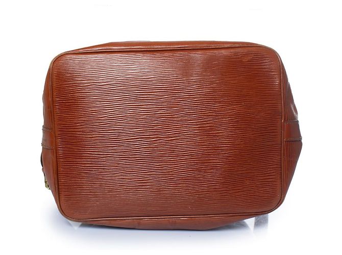 Louis Vuitton, borsa Noe in pelle epi marrone - vista 3