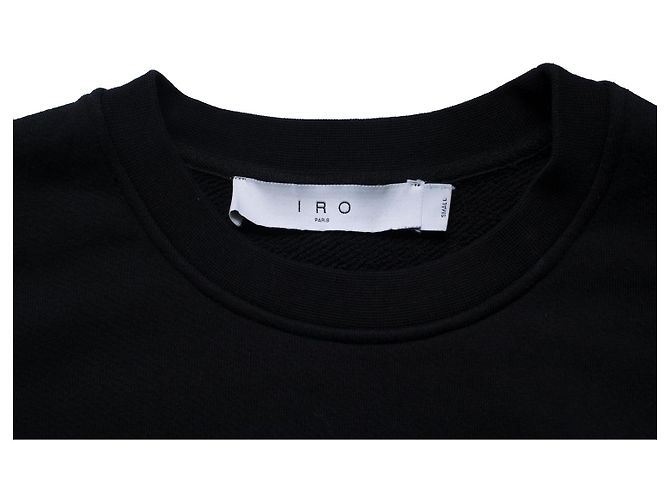 IRO, abito Ruby nero con Terry pad - vista 5