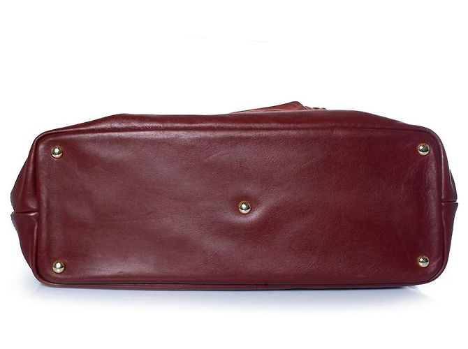 Longchamp, red suede legend bag - view 3