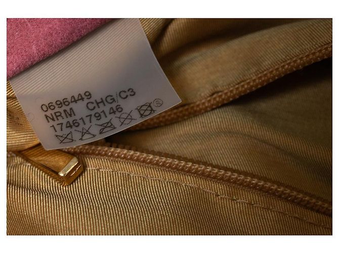 Longchamp, red suede legend bag - view 8