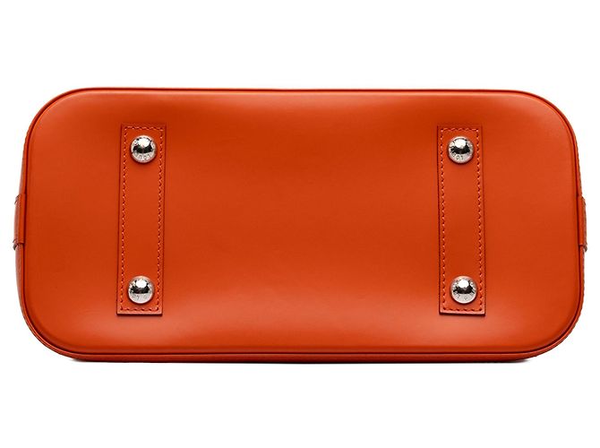 Borsa Satchel Louis Vuitton Epi Alma PM Orange - vista 3