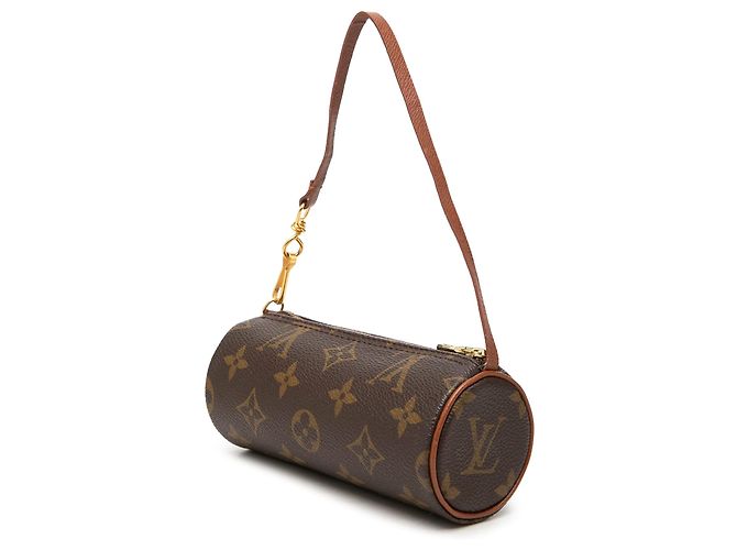 Borsa a mano Louis Vuitton Monogram Papillon Pochette Marrone - vista 2