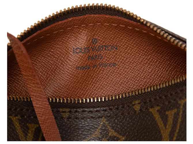 Borsa a mano Louis Vuitton Monogram Papillon Pochette Marrone - vista 5