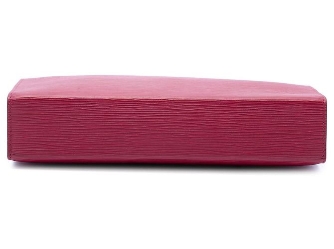 Beauty case Louis Vuitton Epi rosso 26 Clutch Bag - vista 3