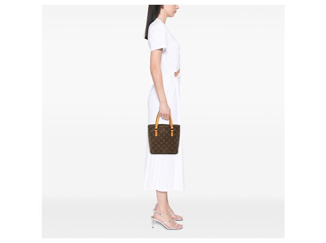 Sac à main Louis Vuitton Monogram Vavin PM Marron - vue 6