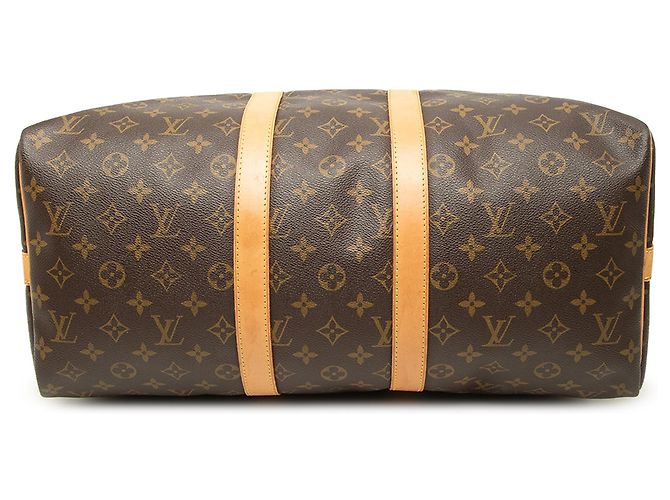 Borsa da viaggio Louis Vuitton Monogram Keepall Bandouliere 45 Marrone - vista 3