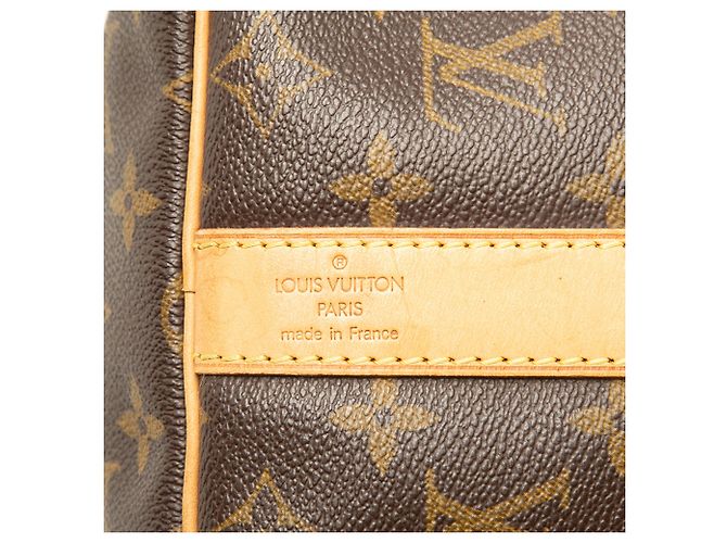 Borsa da viaggio Louis Vuitton Monogram Keepall Bandouliere 45 Marrone - vista 5