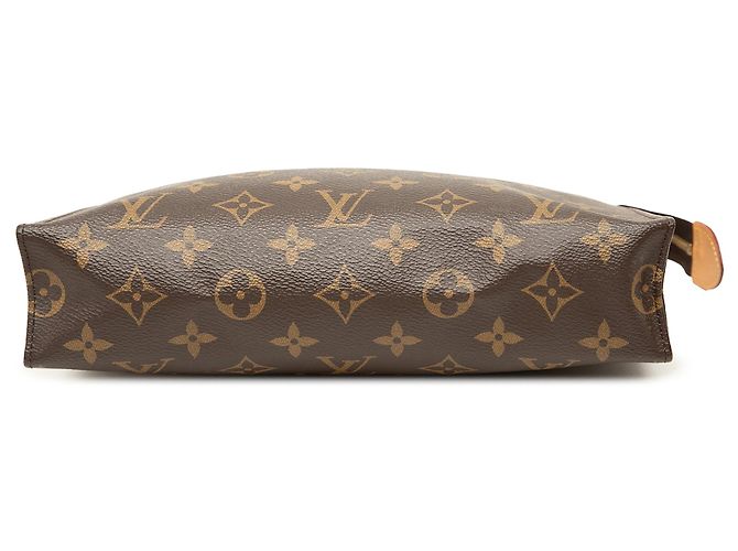 Pouch Toiletry 26 Louis Vuitton Monogram marrone - vista 3