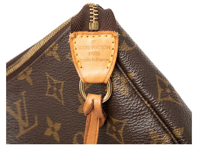 Borsa a tracolla Louis Vuitton Monogram Pochette Accessoires Marrone - vista 5