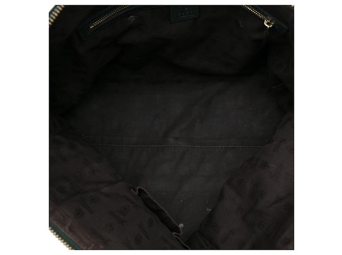 Borsa Gucci Guccissima con charm, Verde - vista 4