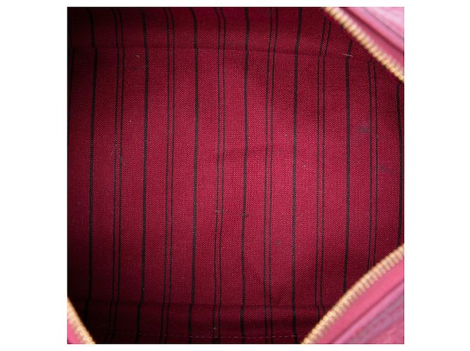 Borsa Louis Vuitton Monogram Empreinte Speedy Bandouliere 25 rossa - vista 4