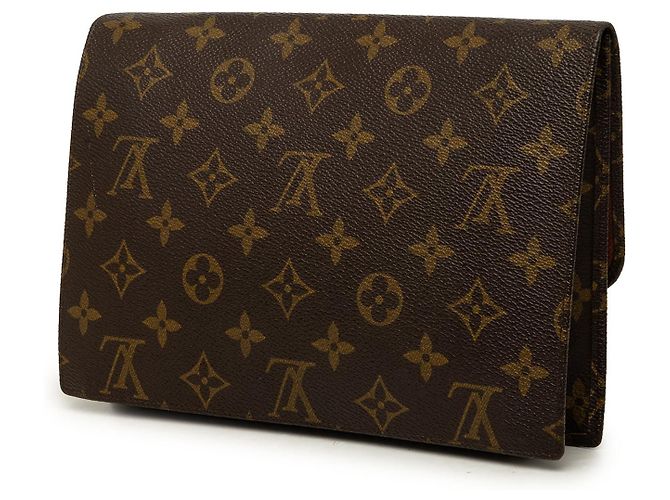 Borsa a pochette Louis Vuitton Monogram Pochette Rabat 23 Marrone - vista 2
