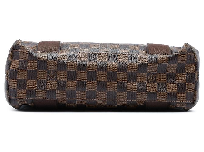 Borsa Tote Louis Vuitton Damier Ebene Cabas Beaubourg Marrone - vista 3
