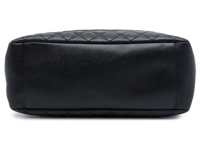 Borsa Grand Shopping Tote Chanel Caviar Nera - vista 3