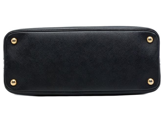 Borsa Prada Medium Saffiano Lux Promenade Nera - vista 3
