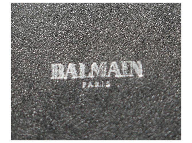 Balmain Bracelete de Couro e Cristais - vista 5