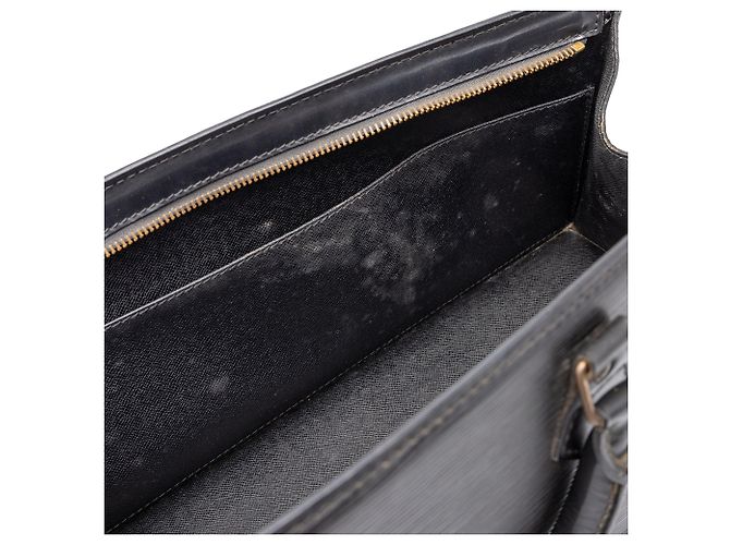 Borsa Louis Vuitton Epi Sac Triangle Nera - vista 7