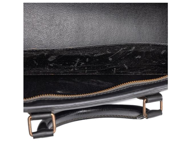 Borsa Louis Vuitton Epi Sac Triangle Nera - vista 8
