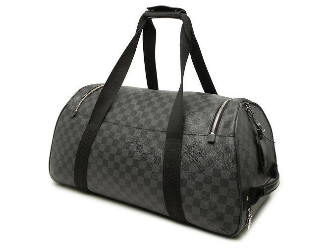 Sac de voyage Louis Vuitton Damier Graphite Neo Eole 55 Noir - vue 2