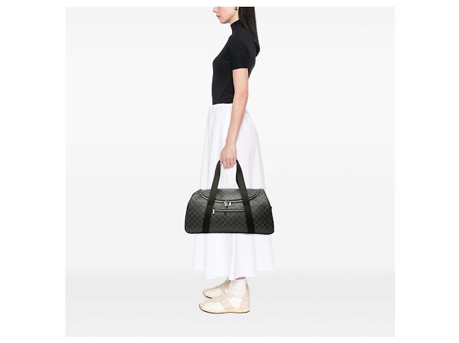 Sac de voyage Louis Vuitton Damier Graphite Neo Eole 55 Noir - vue 6