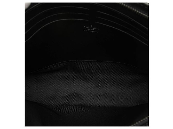 Borsa a pochette Louis Vuitton Monogram Eclipse Pochette Voyage MM nera - vista 4