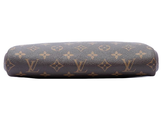 Borsa Satchel Louis Vuitton Monogram Eva Marrone - vista 3