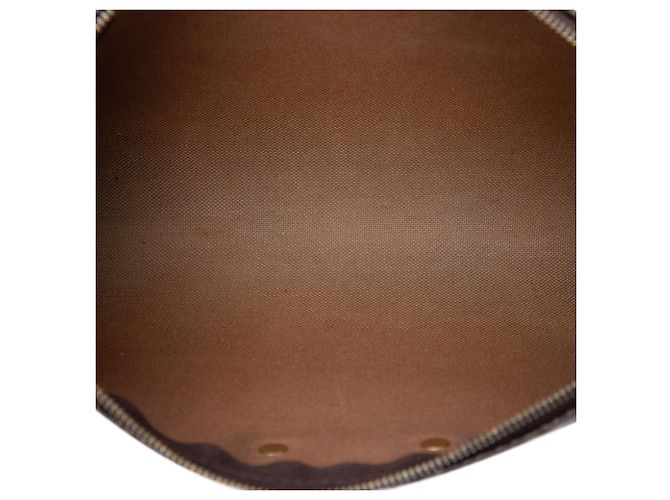 Borsa Satchel Louis Vuitton Monogram Eva Marrone - vista 4
