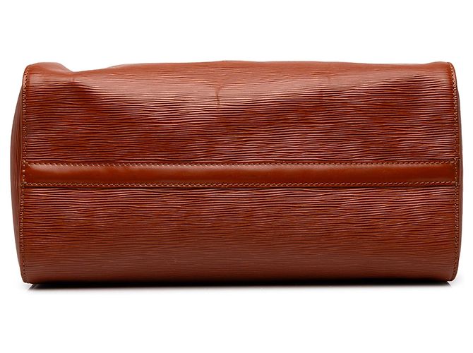 Borsa Boston Louis Vuitton Epi Speedy 35 Marrone - vista 3