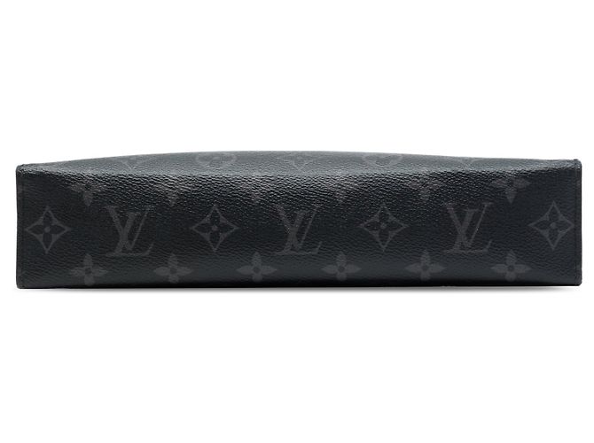Borsa a Pochette Voyage MM Louis Vuitton Monogram Eclipse Nera - vista 3