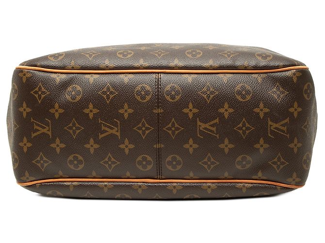 Borsa a tracolla Louis Vuitton Monogram Delightful MM Marrone - vista 3